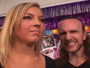 All Natural Fit Blonde Babe Ally Kay Blows Her Fan