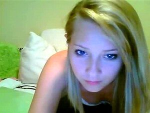 HET Brud Med Snygg Fitta På Webbkamera Onanerar