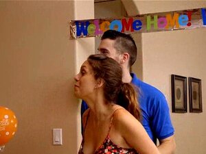 This Birthday Surprise Turned Into A Three-way With A Mature Stepmom! Watch Hot Action On The Sofa As Jade Nile Shows Off Her Skills. Porn