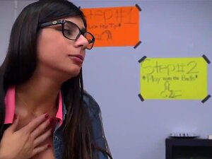 Reality Schattige Trio Hd BJ Lespatron's Stiefzonen Met Mia Khalifa