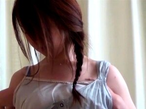 Azjatka Widziana Pod Prysznicem