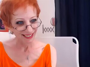 Hämmästyttävä Dildo Mummo Laiha Seksilelu Gilf Nai Hänen Dildo