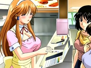 Seksikäs Tuore Tarjoilija Saa Nuolla. Kuuma Tuore Notkea Tarjoilija Saa Pehmeän Pillunsa Nuolluksi Työskennellessään