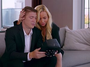 TUSHY Elsa Enjoys Anal With Kayden's Male-toy As This Babe Watches