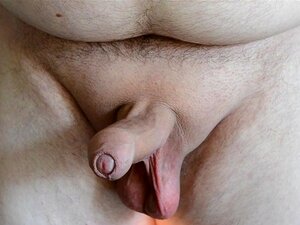 My Uncut Cock From Soft To Hard, Double Cum