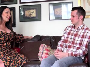 AuntJudysXXX - Posh Breasty Aged Cougar Josephine James Bangs Her Fresh Stable Hunk