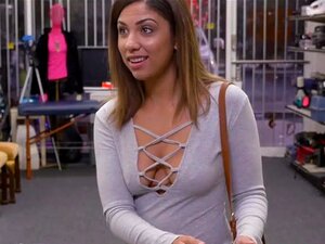 Naughty Latina Mariah Trades Her Bigtits For Money