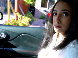 Cute Stepdaughter Has An Early Dicksmissal From College. I Am Really Worried Today At College Because I Did Not Study For My Big Test At All To Get Out Of It I Call Stepdad To Come Pick Me Up Early And Bring Me Home