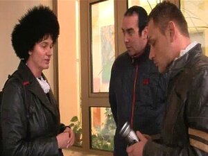 Hot Threesome With Nasty Granny