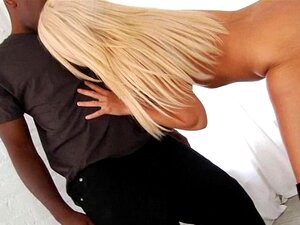 Slut Anikka Albrite Interracial Anal Sex And Cum Swallo. Luscious Blonde Whore Anikka Albritegets Her Asshole Fucked By Massive Black Shaft And Cum Swallows