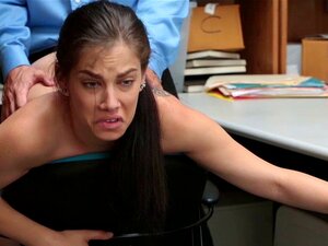 Bobbi Dylans Tight Pussy Continue To Get Fuck. Bobbi Dylan Was Able To Escape Jail Time But She Cannot Escape The LP Officers Large Cock He Continue Fucking Her In Different Position And He Screw Her So Rough Bobbi Bends Over And Her Tight Pussy Got Drille