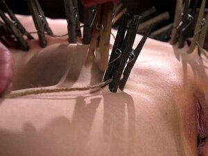 Slave Anal Fingered And Zippered. Gagged Brunette Hottie Casey Calvert Strapped To Metal Device Bondage Sattled On Wooden Peak Pussy Vibed Then In Other Position Anal Fingered And Zippered