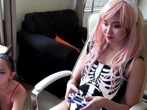 Harriet Feels Ignored While Her Japanese Friend Is Playing