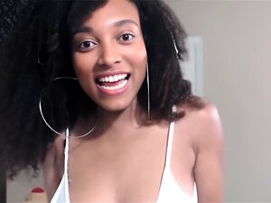 Ebony Dildo Riding Solo - Porno @ TeatroPorno.com