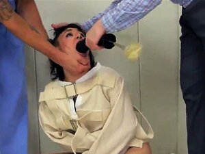 Unusual Sweetie Is Taken In Anal Assylum For Painful Treatme