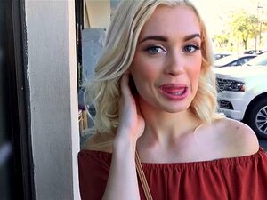 Blonde Teen Anastasia Knight Enjoys Outdoors Nailing
