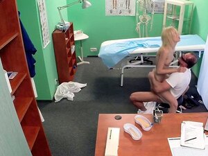 Squirting Euro Fingered And Fucked By Her Dr. Squirting Euro Fingered And Fucked By Her Horny Dr In His Office