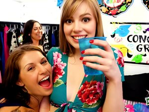 Dare Dorm: Crashing The Party Gals Moka Mora, Melissa Moore And Dolly Leigh On Pornhd Porn