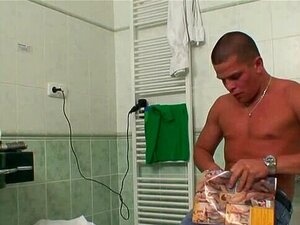 Chubby Busty Stepmother Inlaw Fetish Sex In The Bathroom