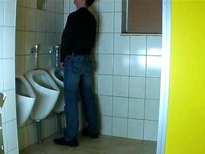 Erotic Amateur Blonde Babe Banged Hard In Doggy Fucking In the Public Toilet