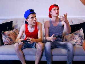 Bigcock Jordi Is Getting Bored With Playing Video Games Especially When His Best Friends Stepmom Keeping Popping In On Them He Cant Help But Peek At Her Big Ass Then Milf Rebecca Is Teasing Her Bountiful Boobs Around Him Jordi Decides To Visit Her In The