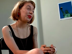 After Support Group Meeting Redhead Lezdom Doctor MILF Maitresse Madeline Marlowe Ties Little Ex Prostitute Cassidy And Whips Then Fucks Her With Strapon