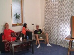Mom-in-law Rides Him And Wife Comes In