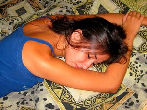 Good-looking Chick With Small Tits Dusya Fucked By A Large Penis